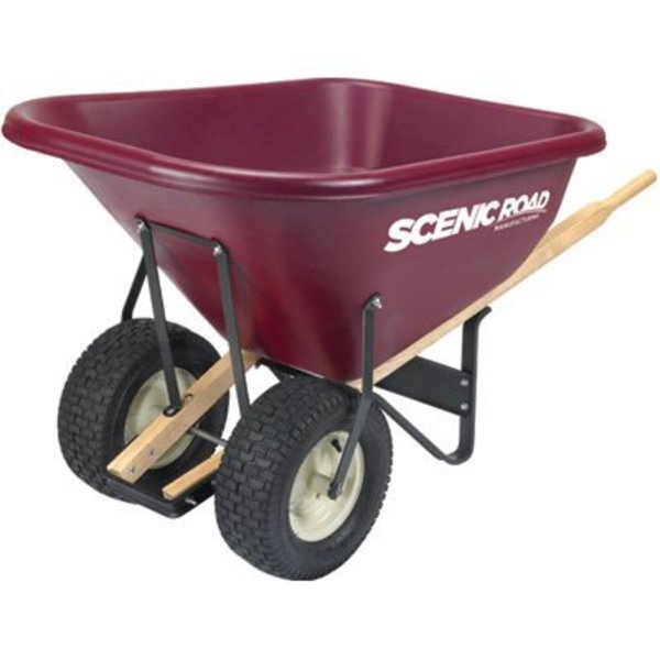 Scenic Road Mfg 10CUFT Maro Wheelbarrow M10-2K